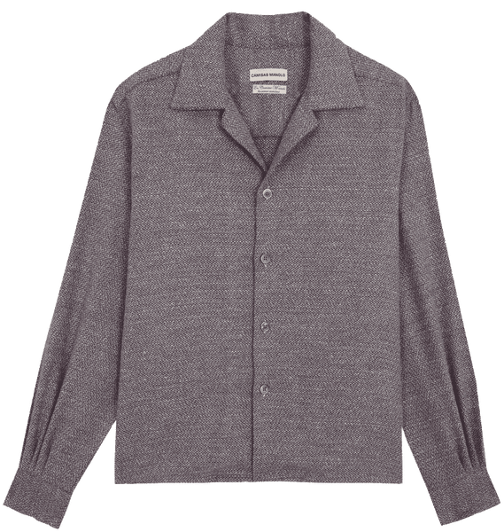 WHITE/GREY BUENAS NOCHES SHIRT – Camisas Manolo