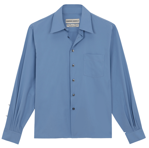 camisas manolo linen normal shirt 44 リネン MANOLOCAMISAS-