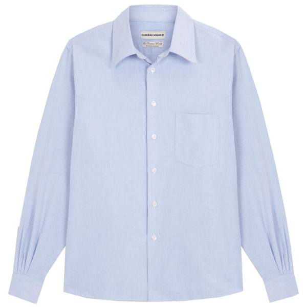 LIGHT BLUE CAMPO SHIRT – Camisas Manolo