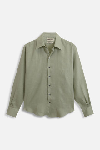 camisas manolo linen normal shirt 44 リネン MANOLOCAMISAS-