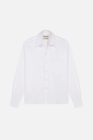 WHITE CAMPO SHIRT – Camisas Manolo