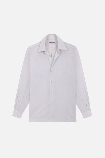 トップス CAMISAS MANOLO WHITE CAMISA SHIRT hai camisas manolo white/black stripes camisa shirt – Camisas Manolo