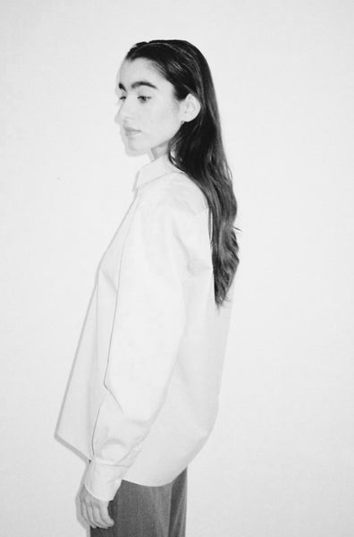 white camisa shirt – Camisas Manolo