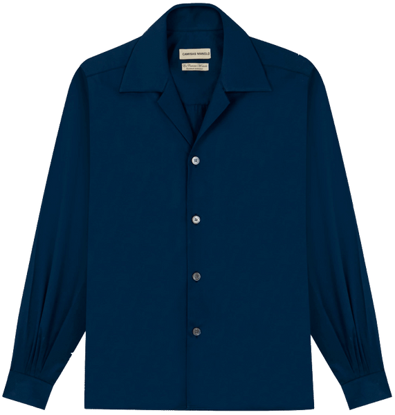 トップス camisas manolo buenas noches shirt BLUE BUENAS NOCHES SHIRT – Camisas Manolo