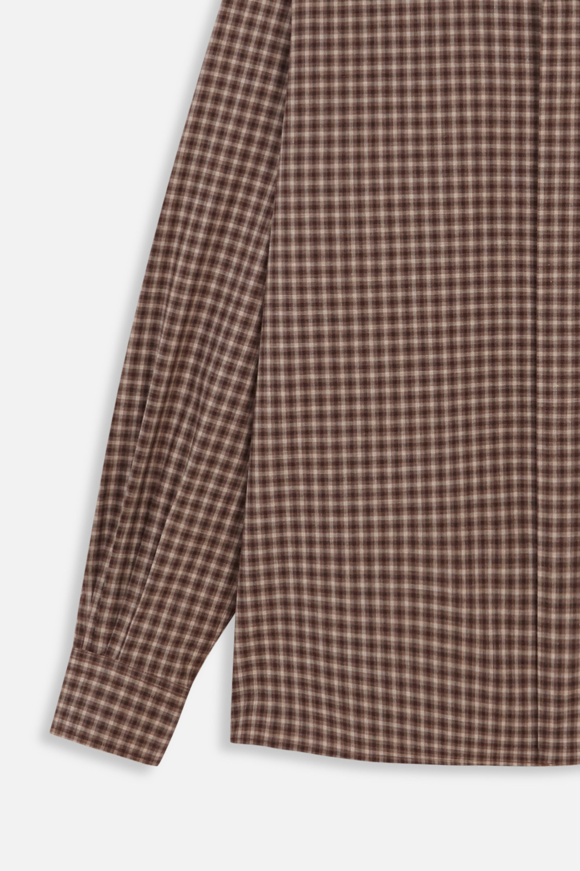 BROWN/CAMEL CHECKS CAMPO SHIRT
