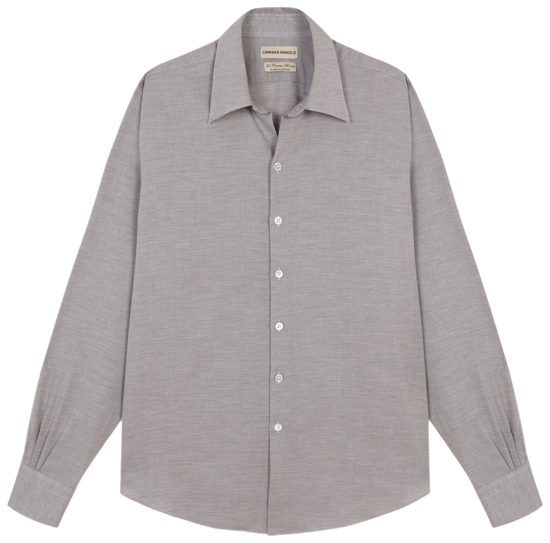 GREY NORMAL SHIRT