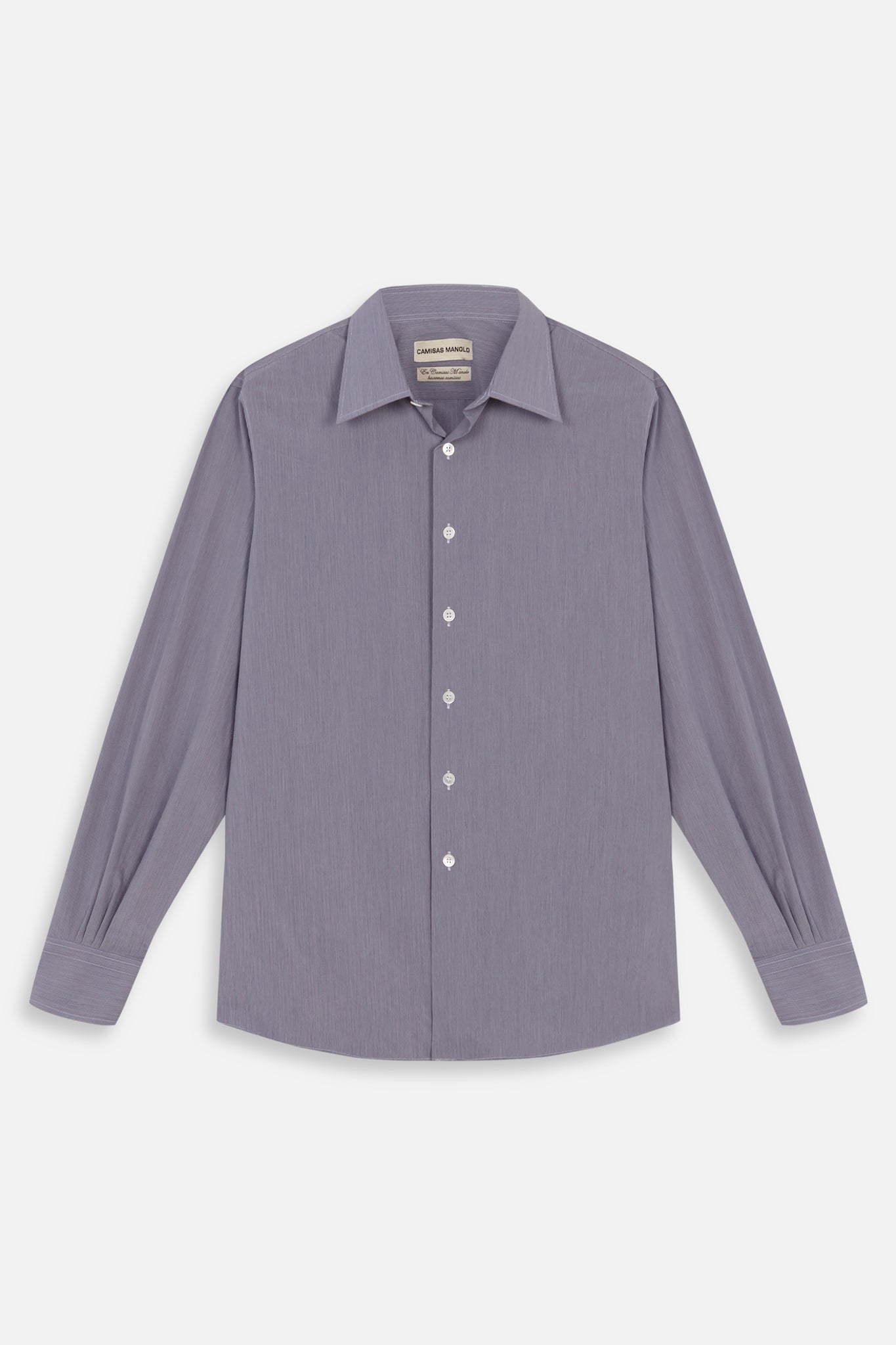 BLUE/GREY STRIPES FORMAL SHIRT