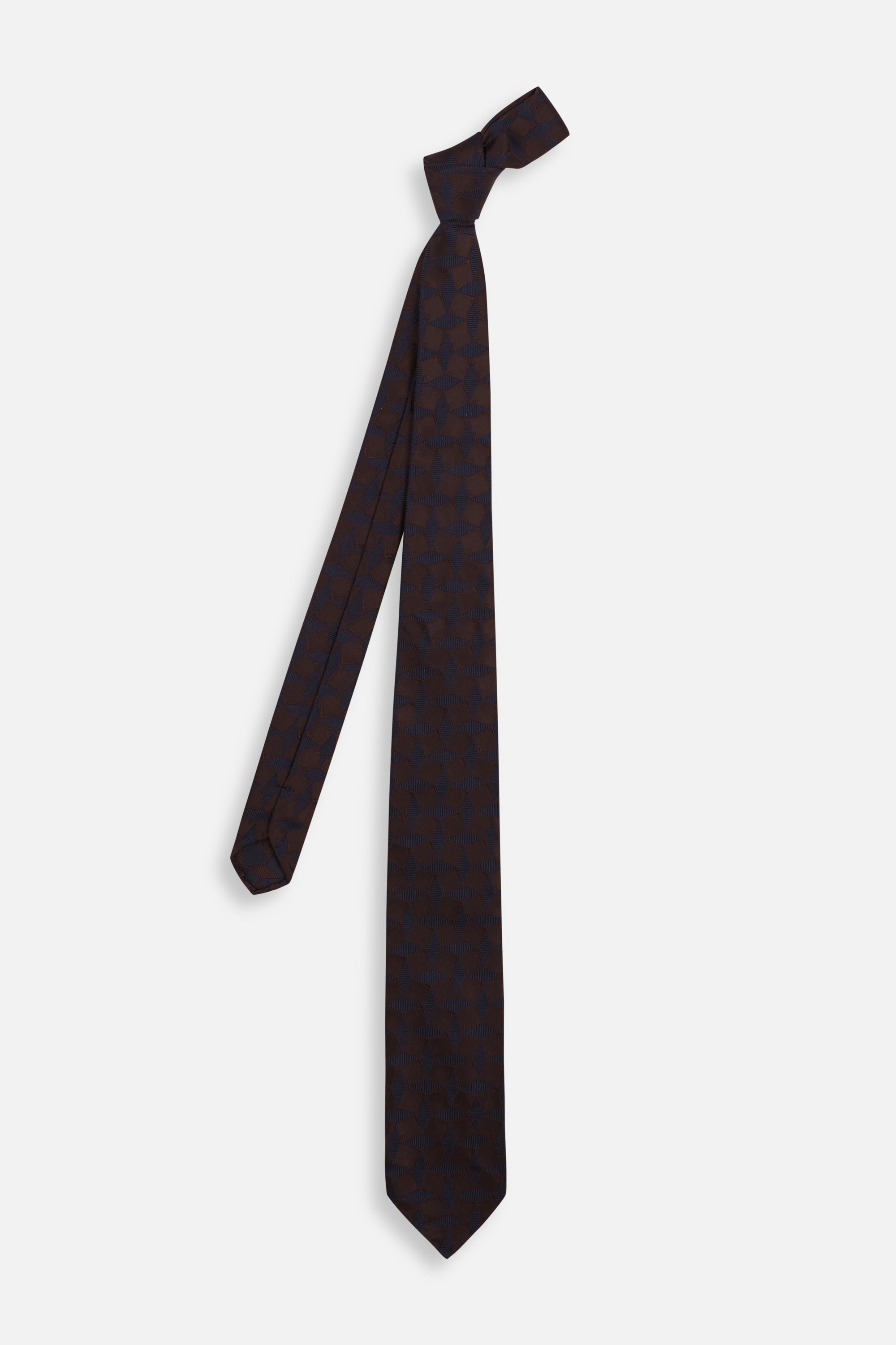 BLUE/BROWN CM TIE