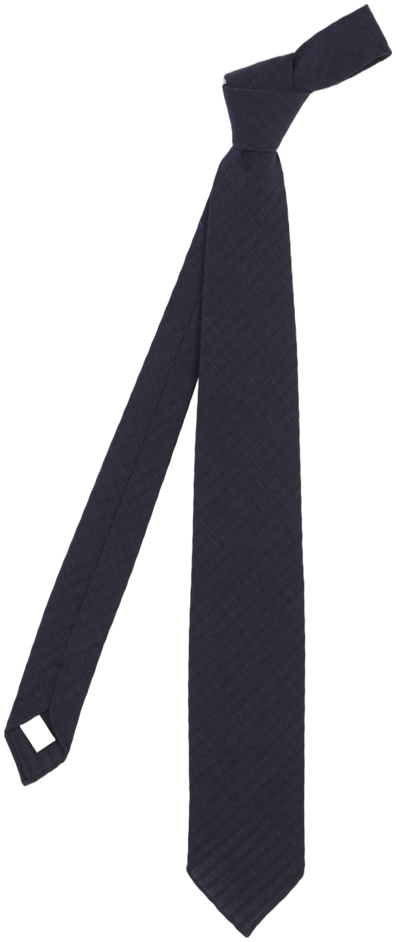 BLUE LINEN CM TIE