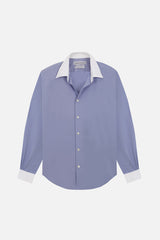 Lilac double cuff normal shirt