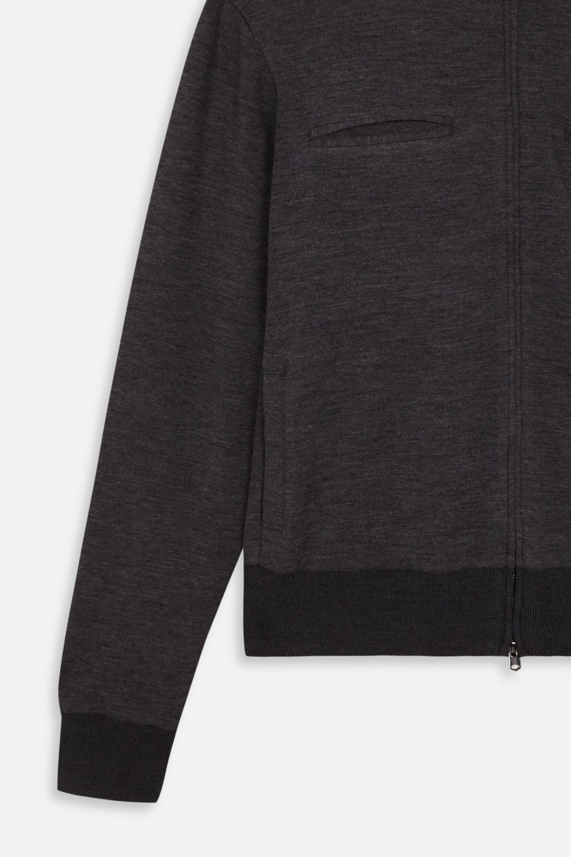 GREY JERSEY CM JACKET