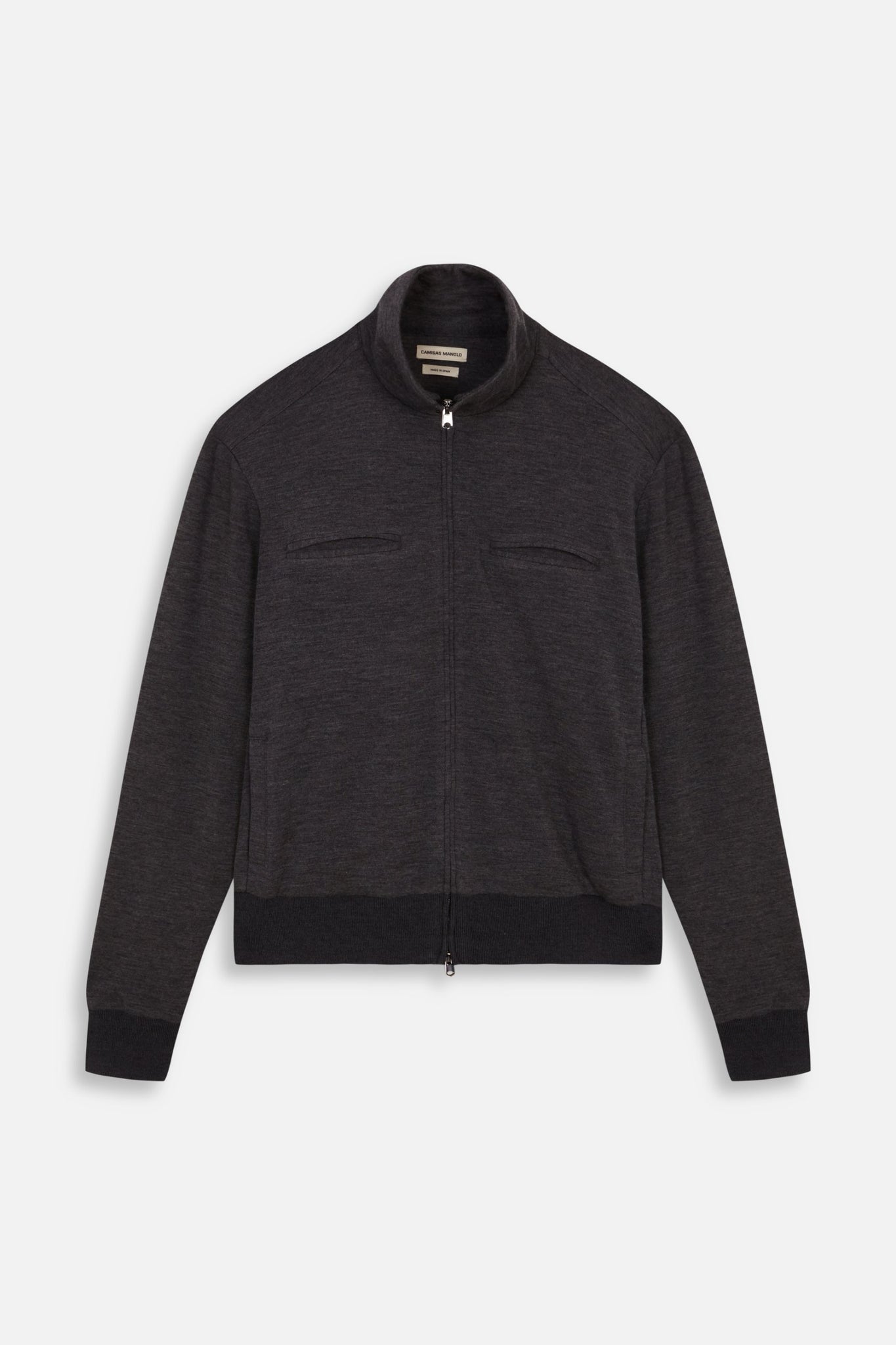 GREY JERSEY CM JACKET