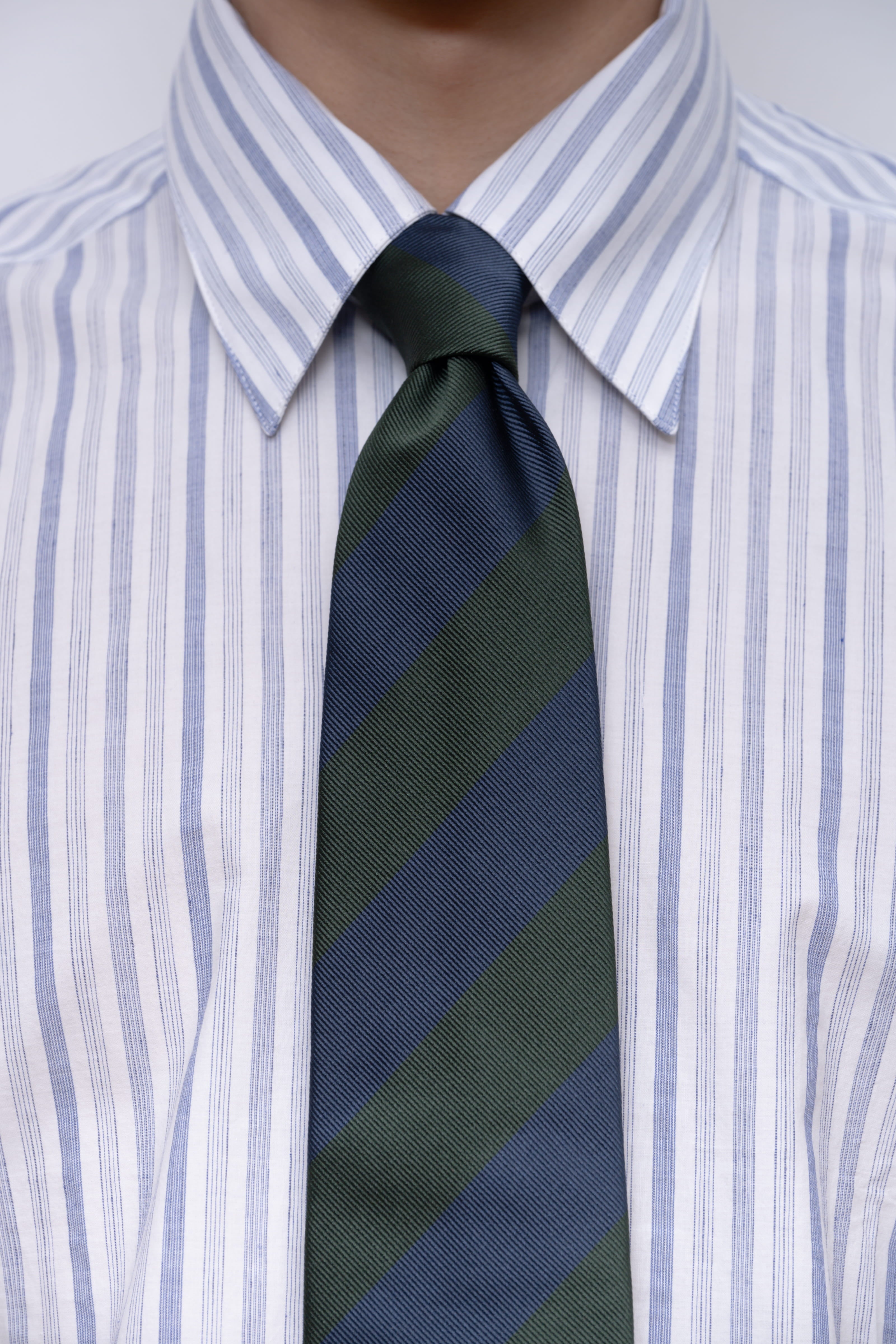 BLUE MULTI STRIPES NORMAL SHIRT