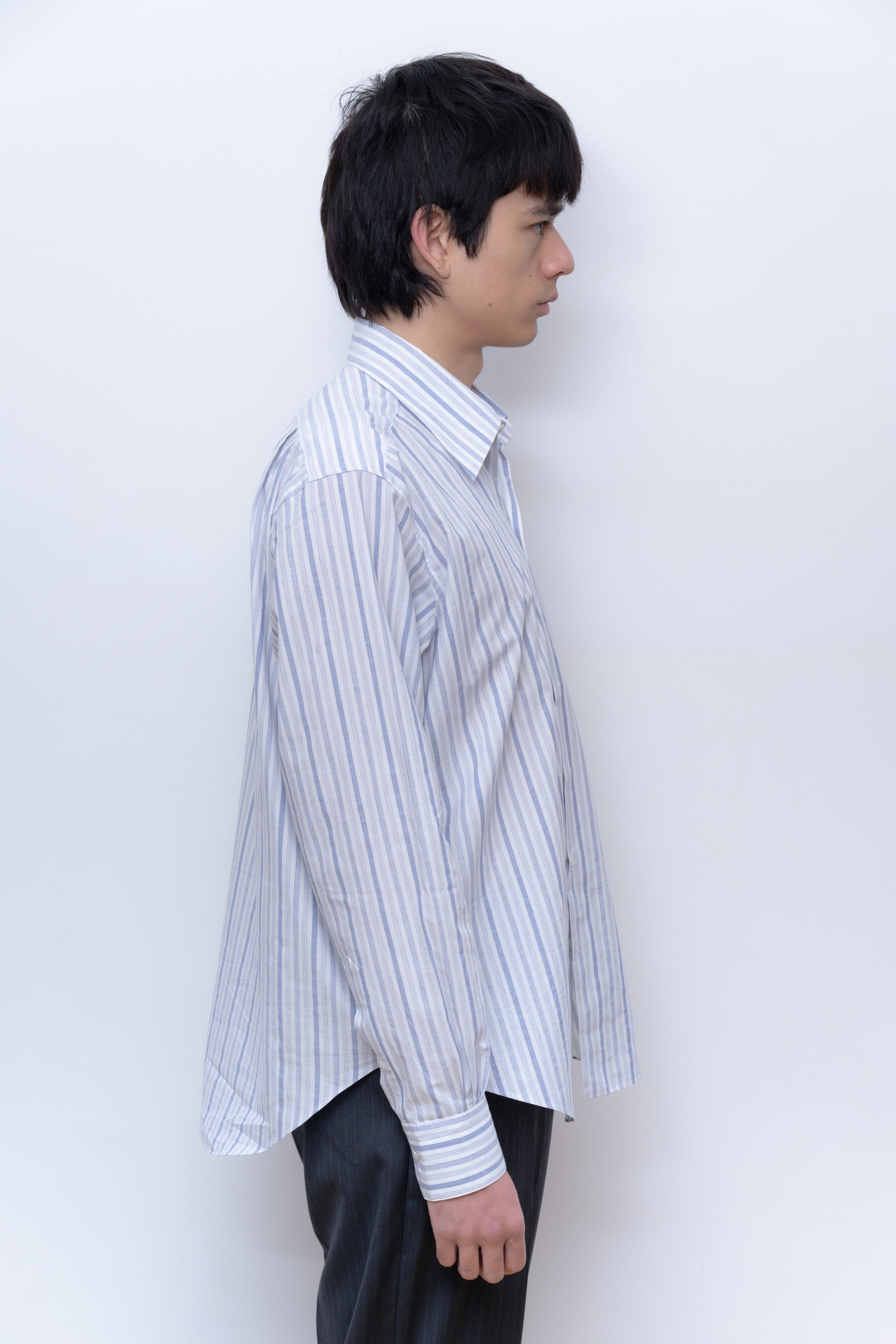 BLUE MULTI STRIPES NORMAL SHIRT