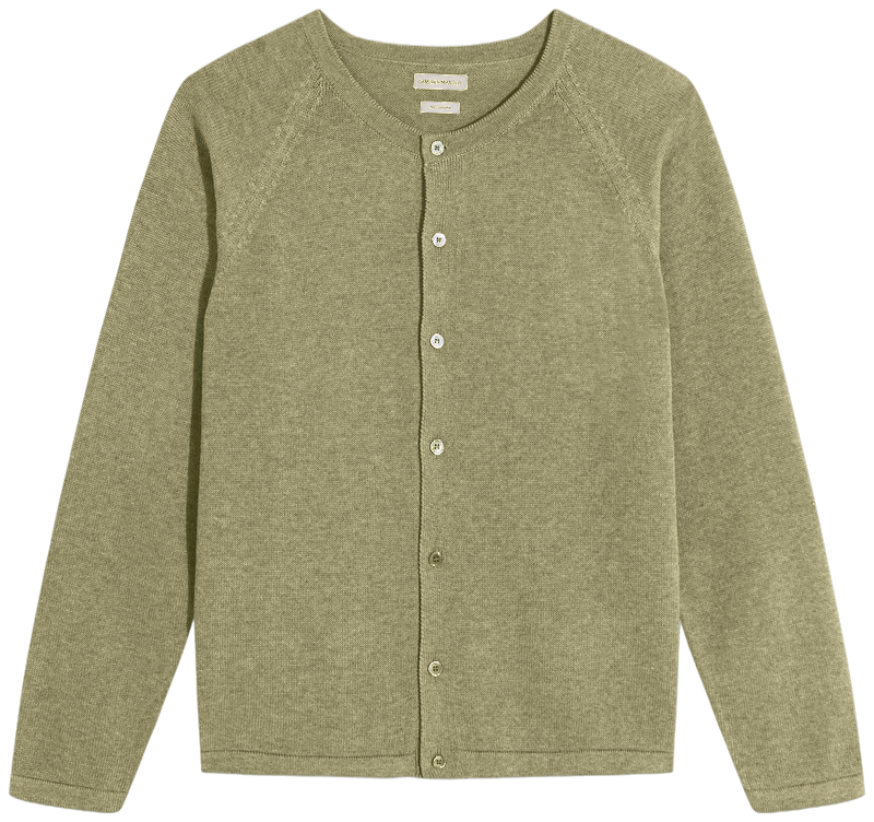 GREEN KNITTED CARDIGAN
