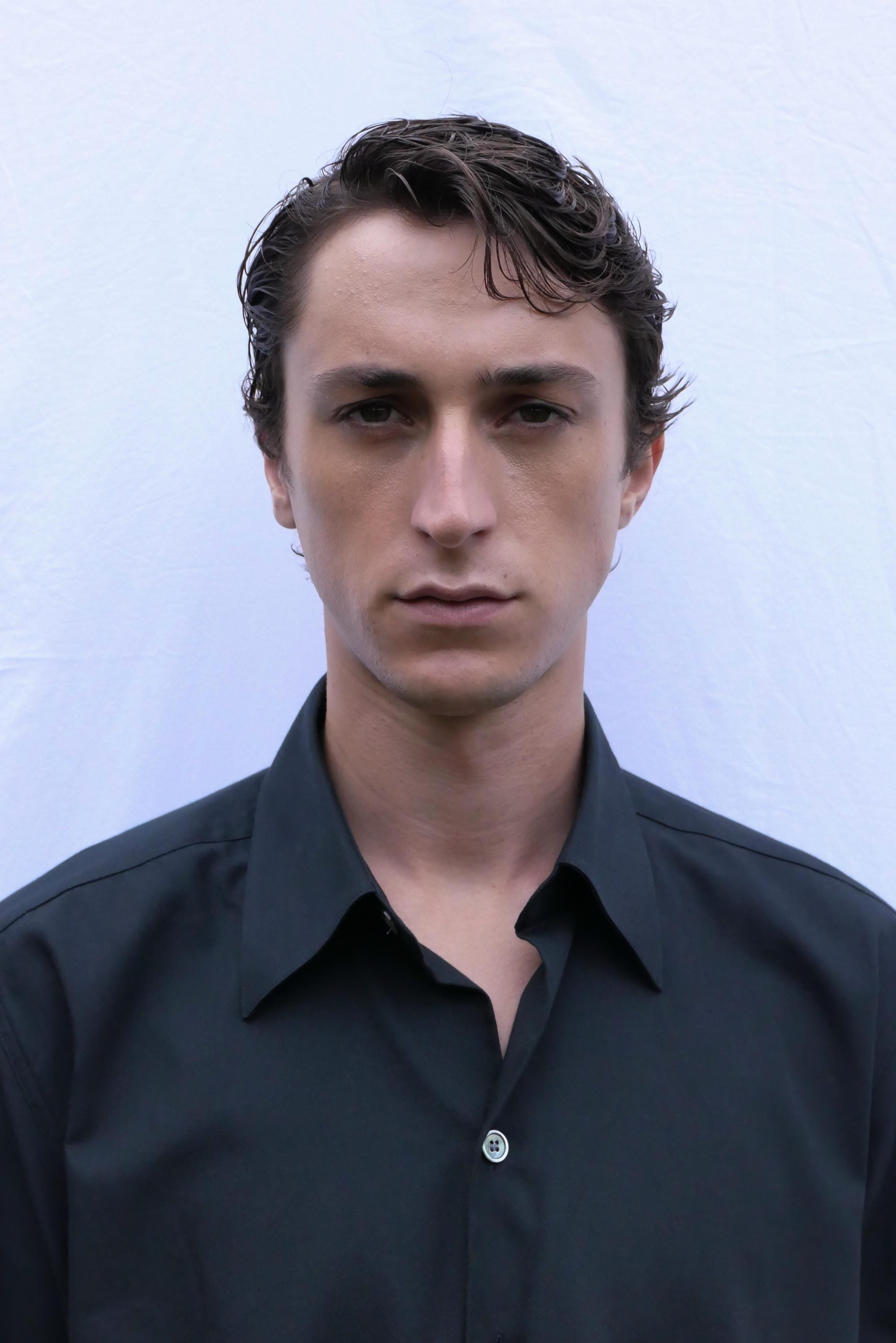 black normal shirt