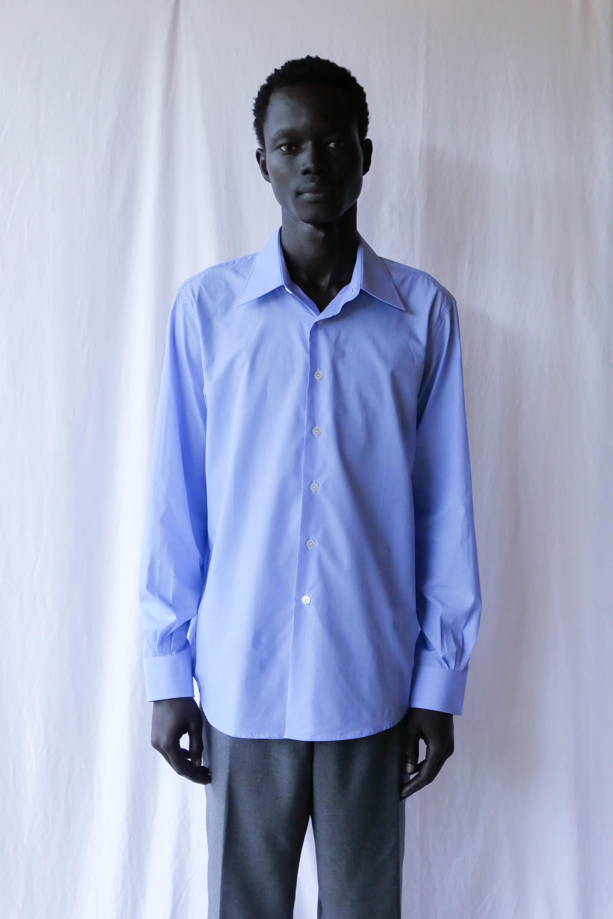 BLUE FORMAL SHIRT – Camisas Manolo