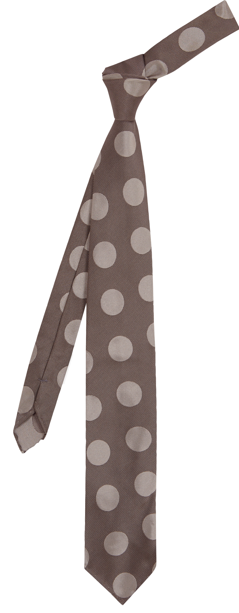 GREY GREY DOTS CM TIE