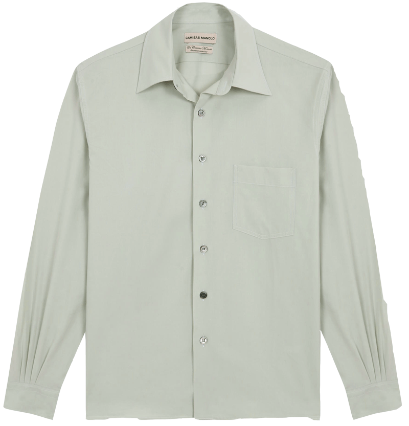 soft green camisa shirt