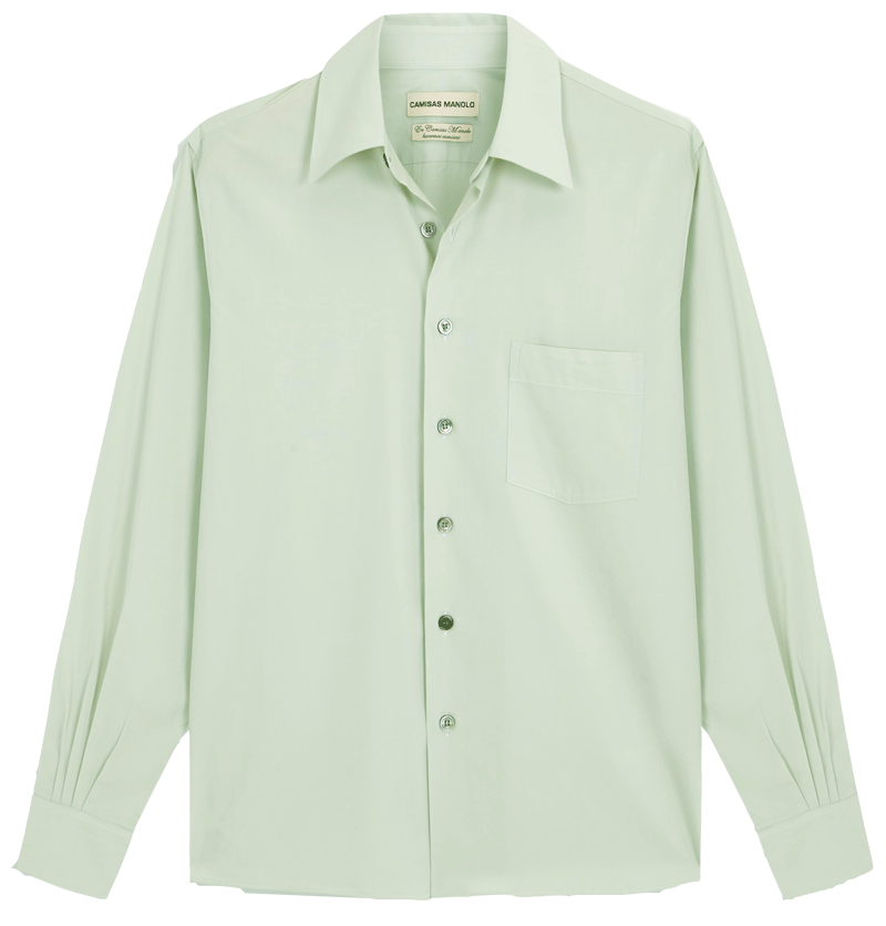 SOFT GREEN CAMISA SHIRT