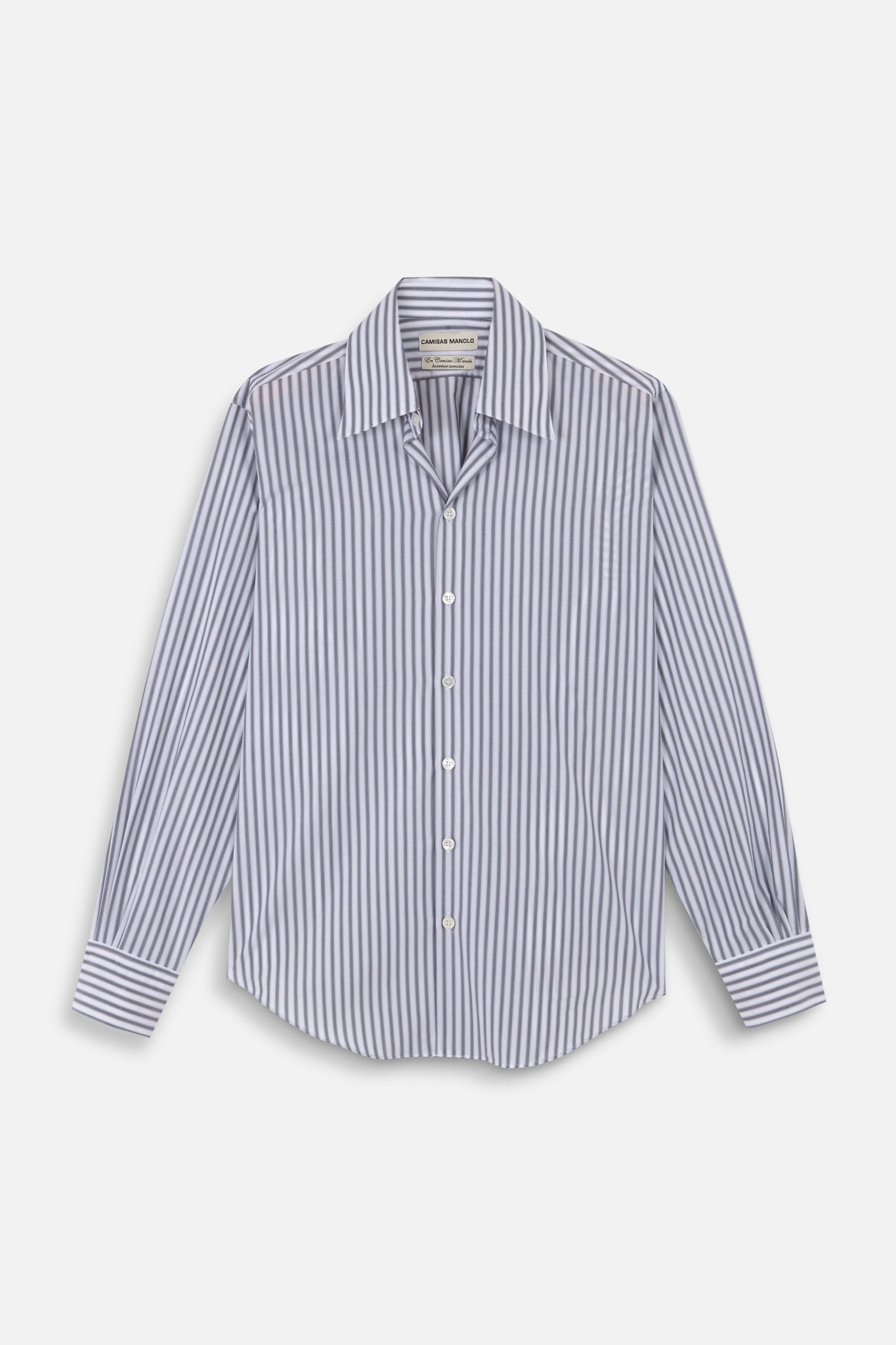 white black stripes normal shirt