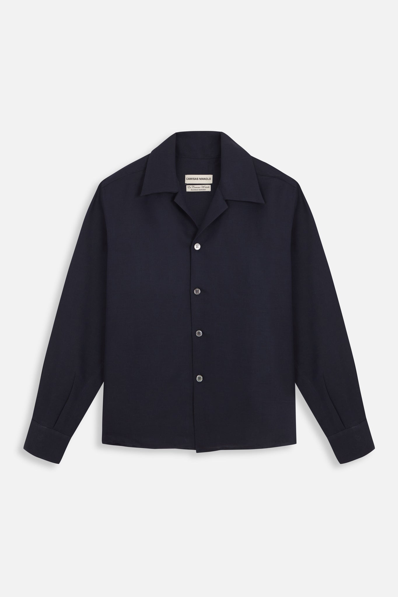 navy buenas noches shirt