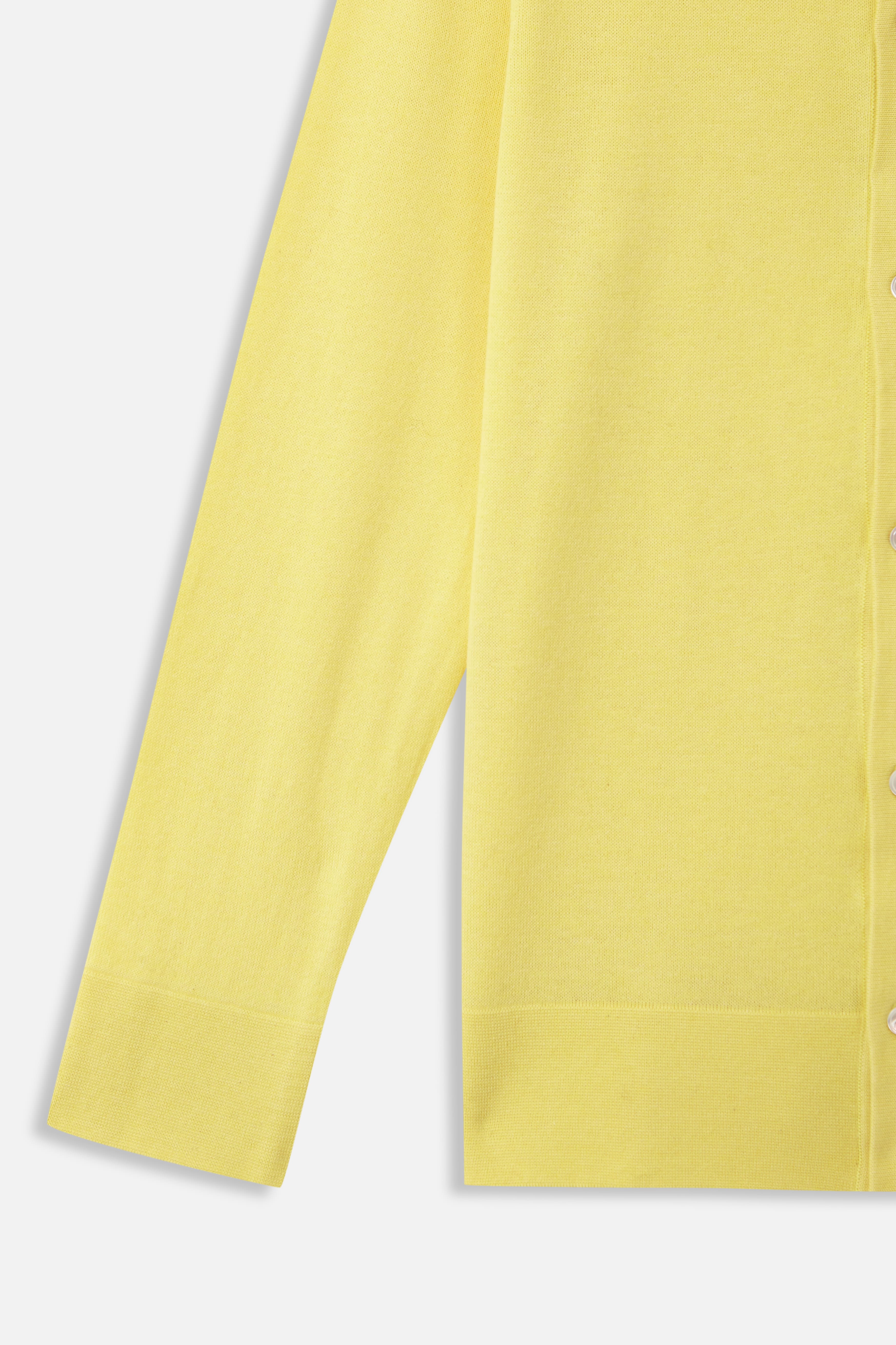 YELLOW KNITTED SHIRT