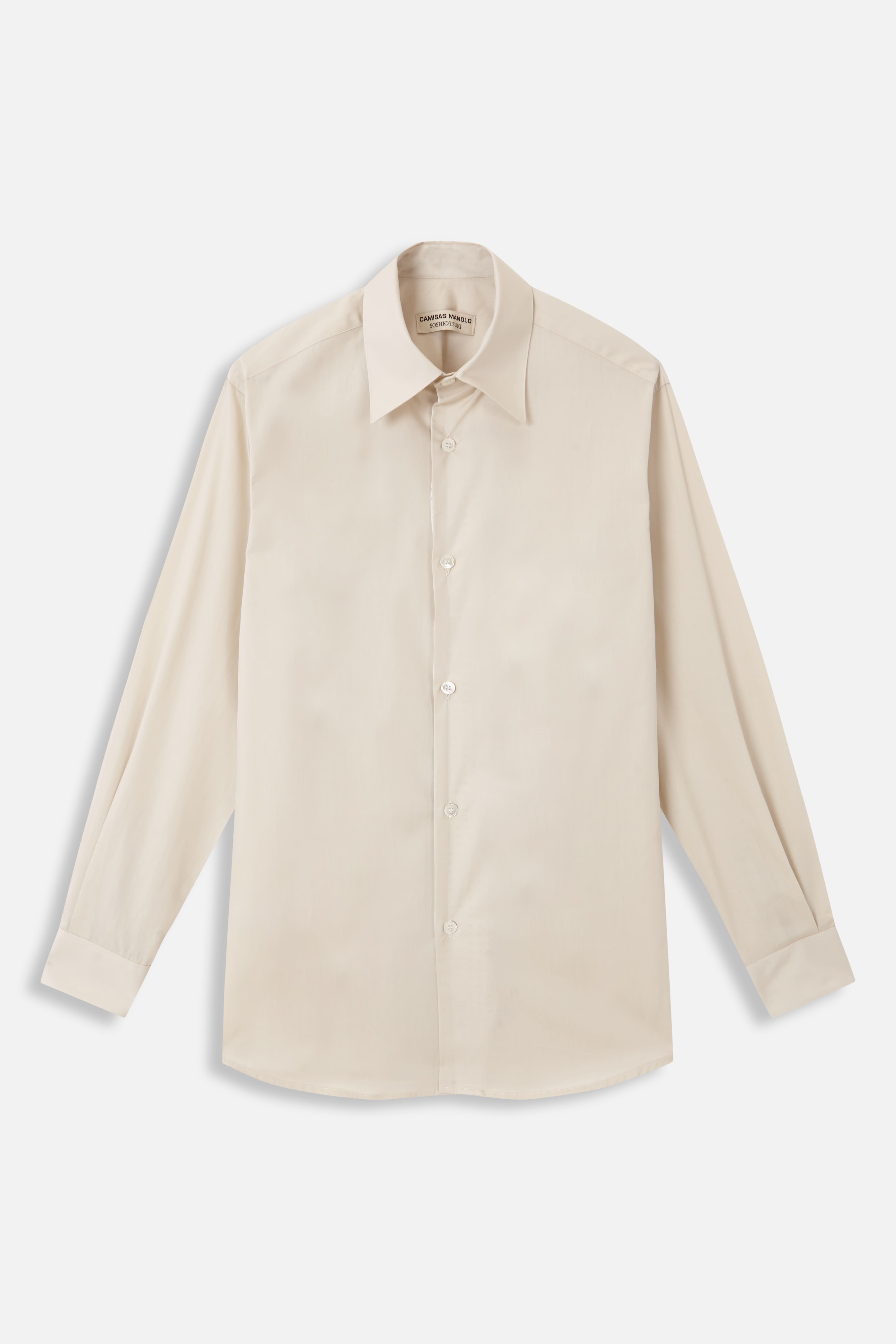 OFF WHITE DRAPE FACING SHIRT