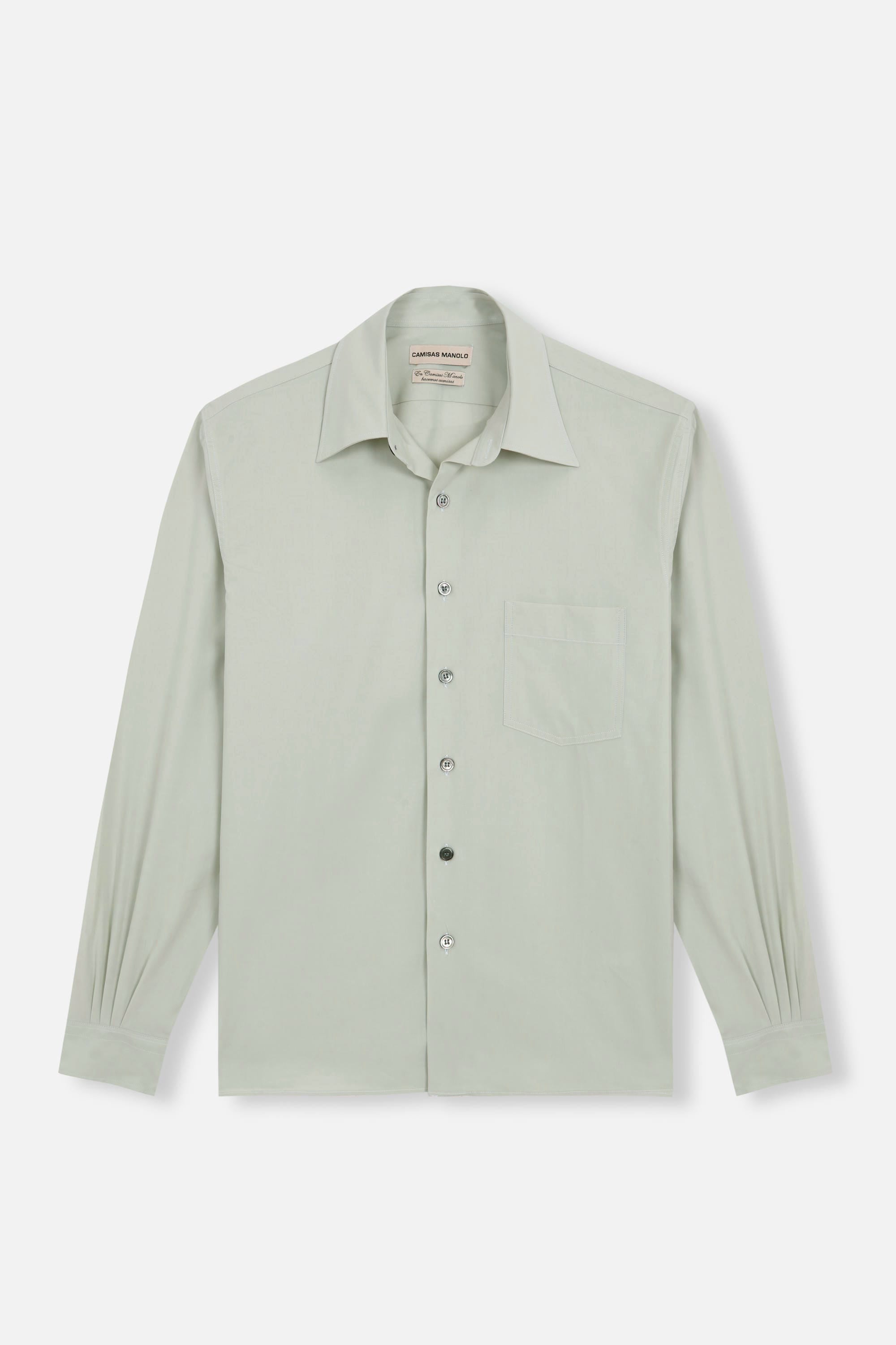 soft green camisa shirt