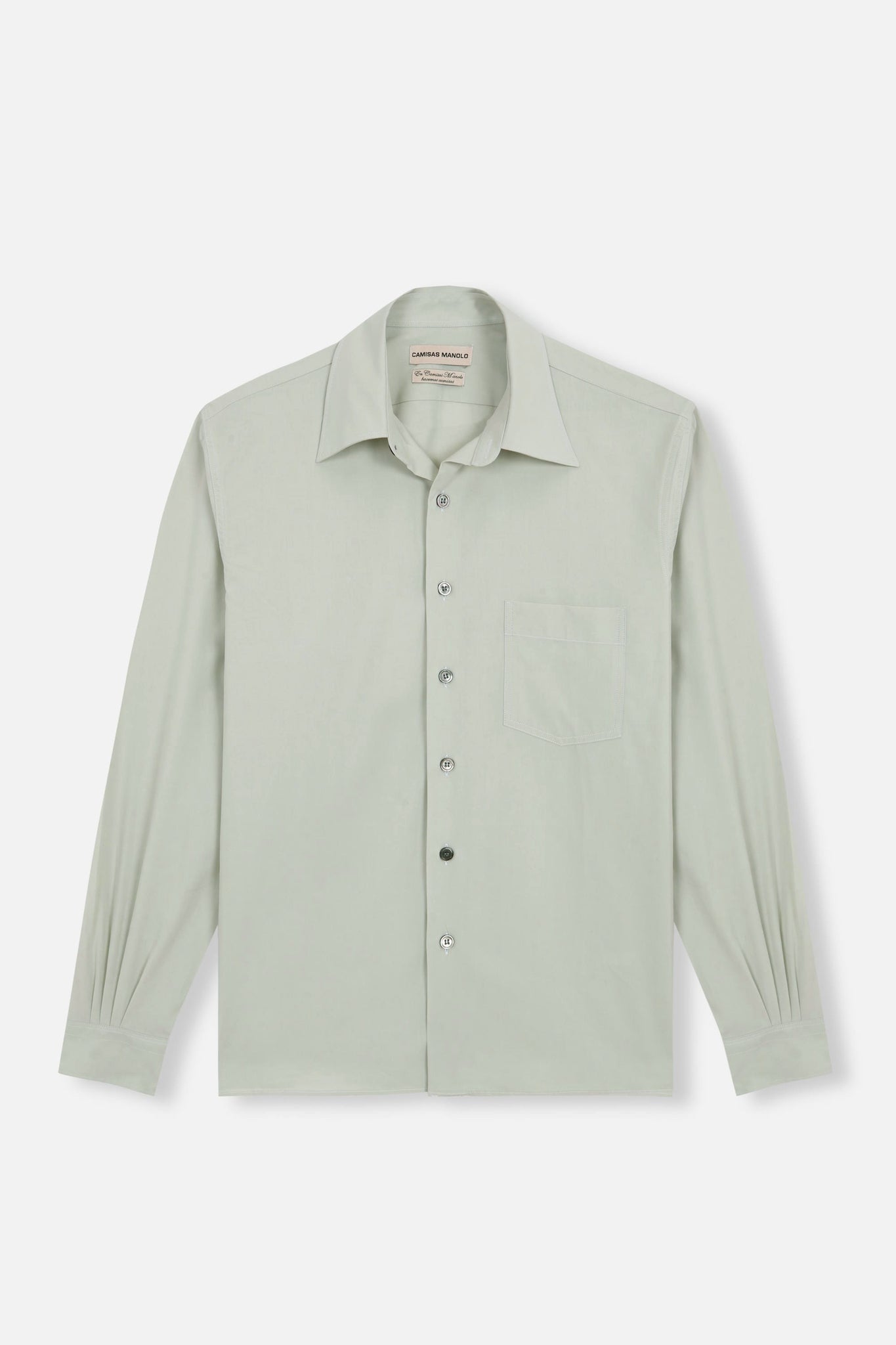 トップス CAMISAS MANOLO WHITE CAMISA SHIRT CAMISAS MANOLO - WHITE WHITE STRIPES NORMAL SHIRT – SOLAR MTP