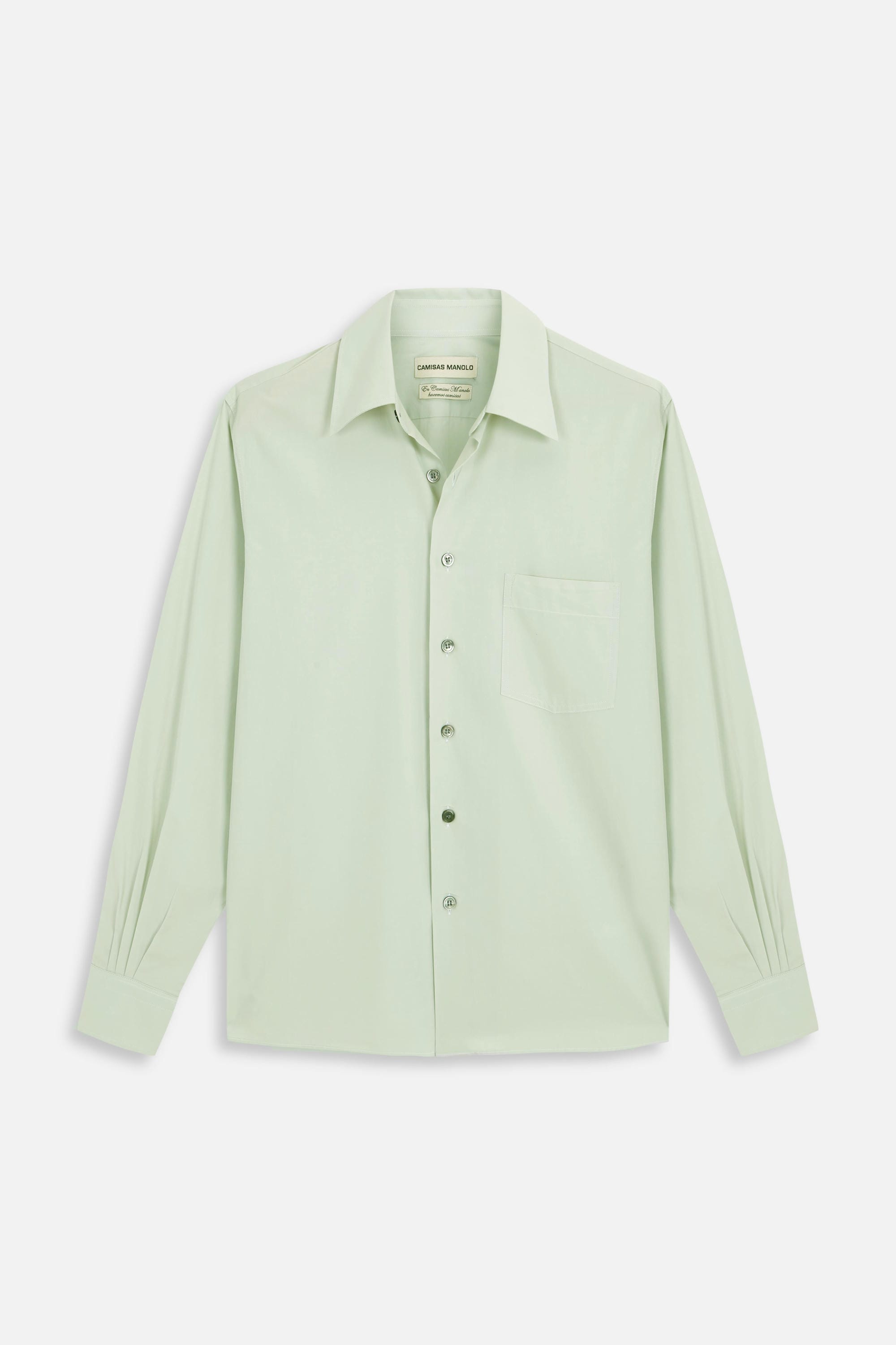 SOFT GREEN CAMISA SHIRT