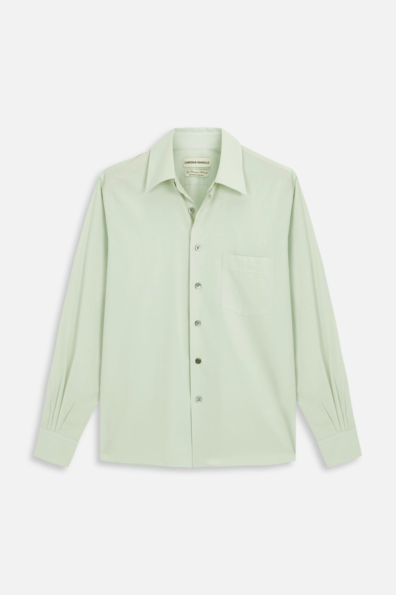 SOFT GREEN CAMISA SHIRT