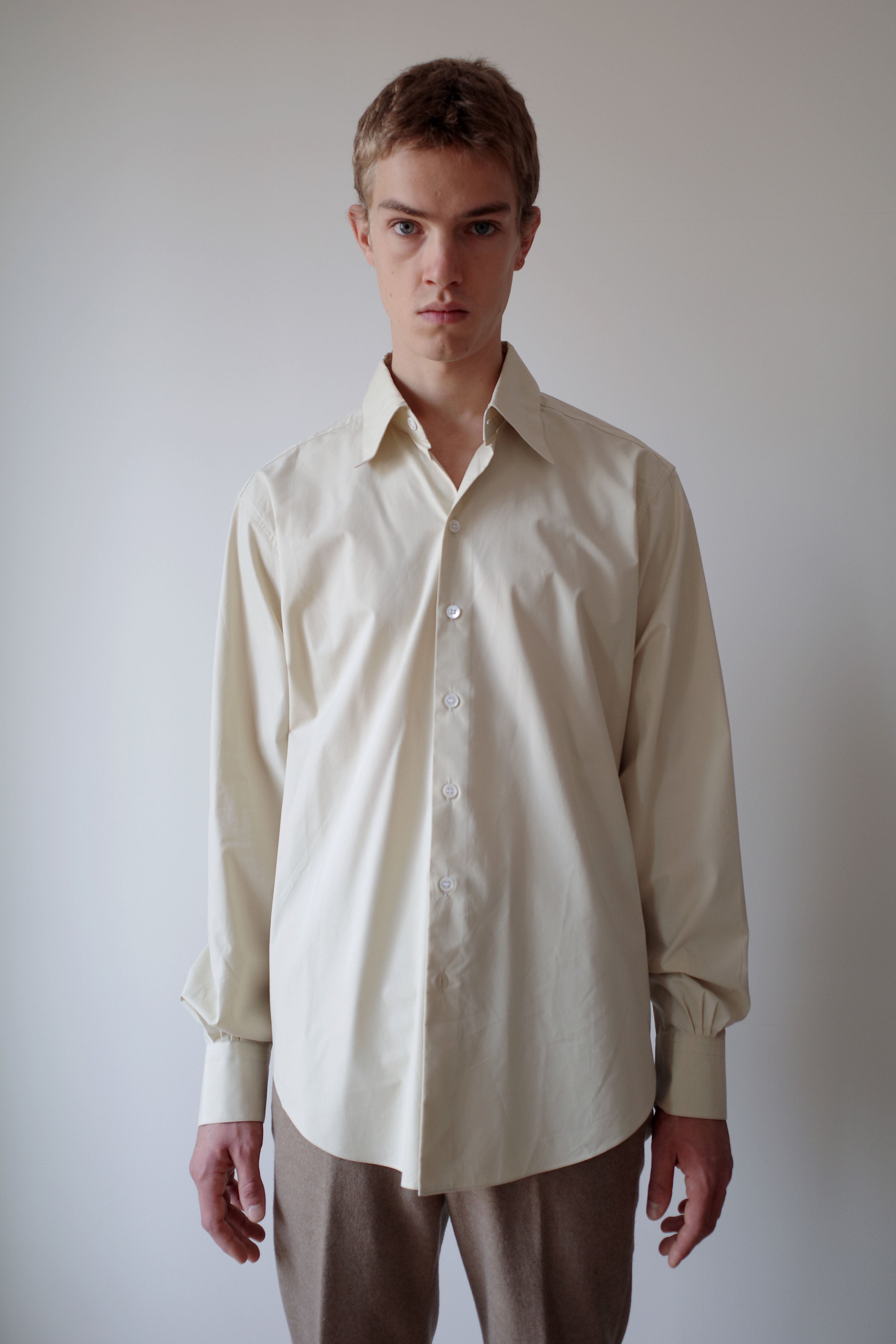 PALE YELLOW NORMAL SHIRT