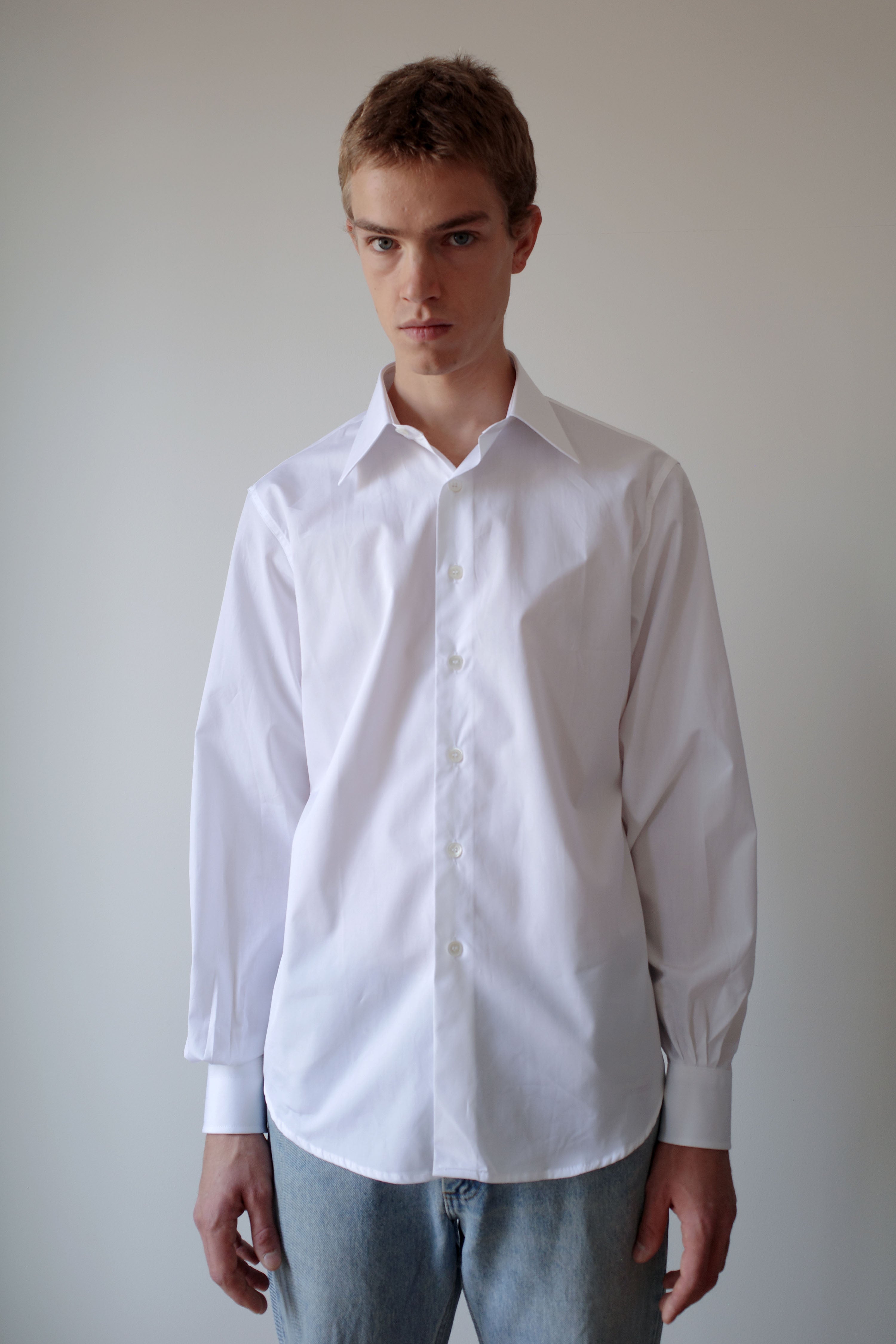 WHITE NORMAL SHIRT
