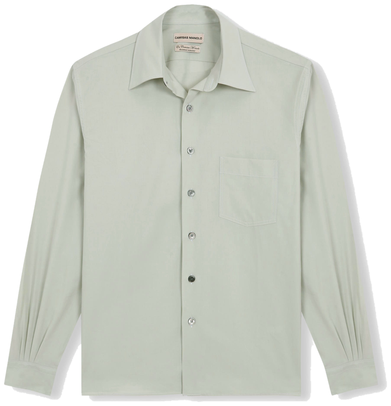 SOFT GREEN CAMISA SHIRT