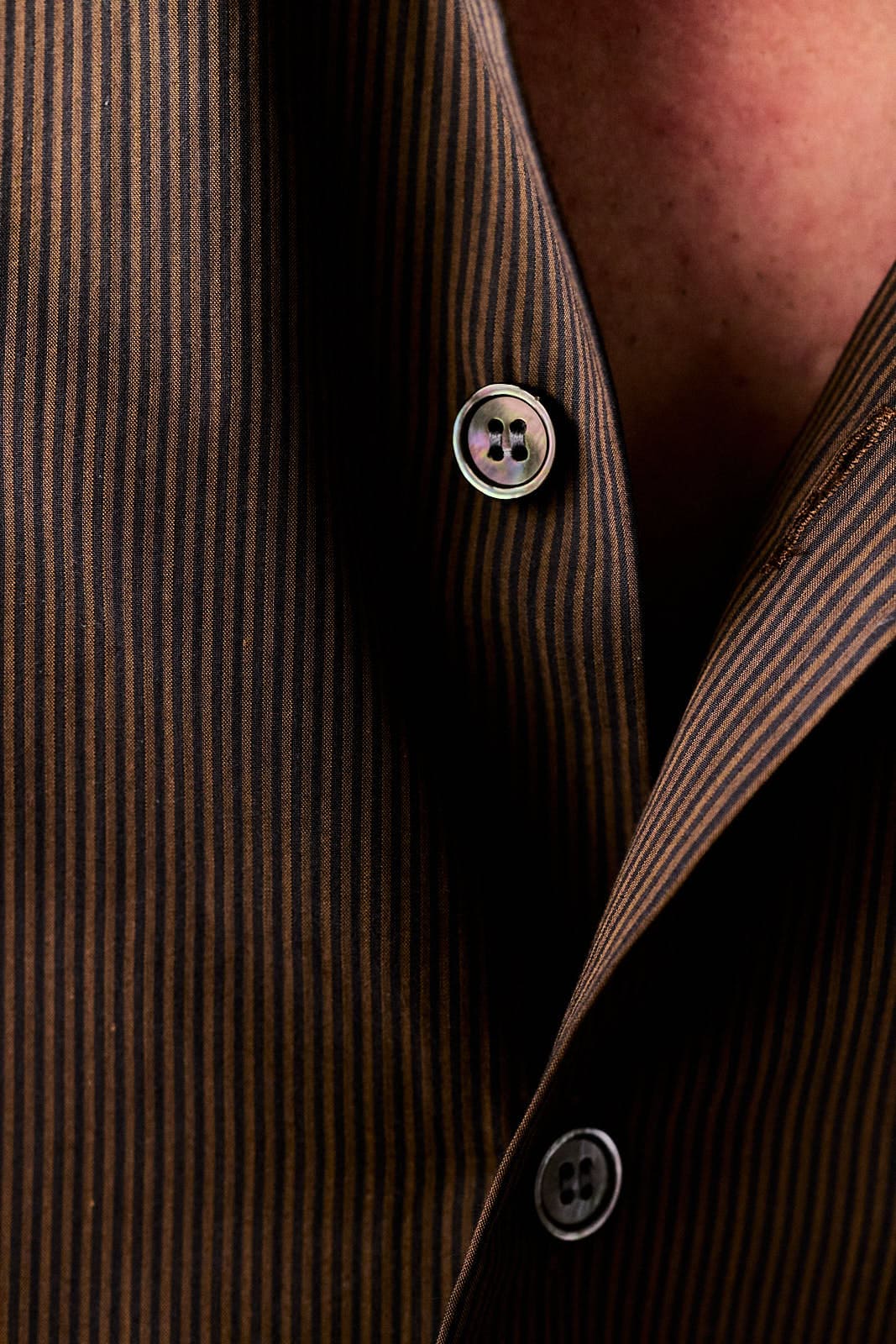 black brown dress shirts Men's Chocolate Dress Shirt @ The Vault in size 17.5 / 36/37