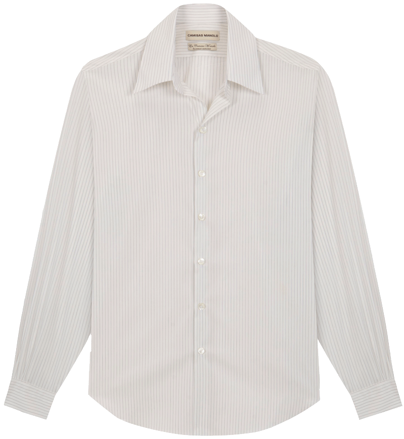 off white black pinstripe normal shirt