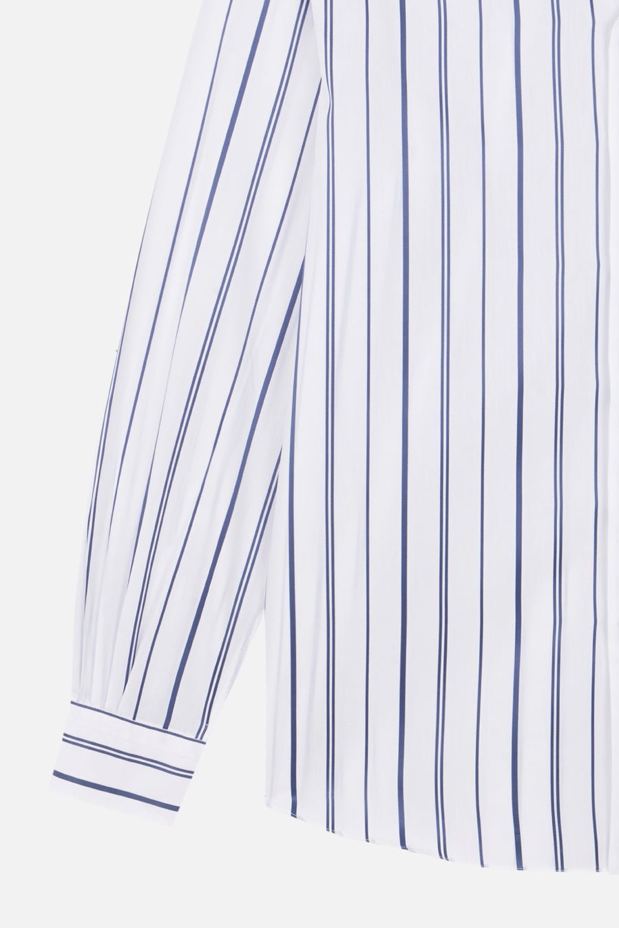 White blue stripes office shirt - Camisas Manolo